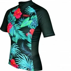 Tineli Jersey WMN Tropical Trail LG Apparel