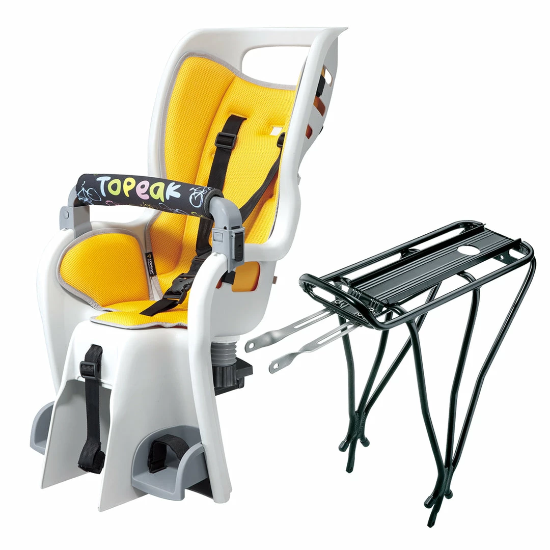 Topeak Baby Seat II With Non-Disc Rack For Wheels 26, 27.5 & 700c Accessories 1 Topeak Baby Seat II With Non-Disc Rack For Wheels 26, 27.5 & 700c Accessories