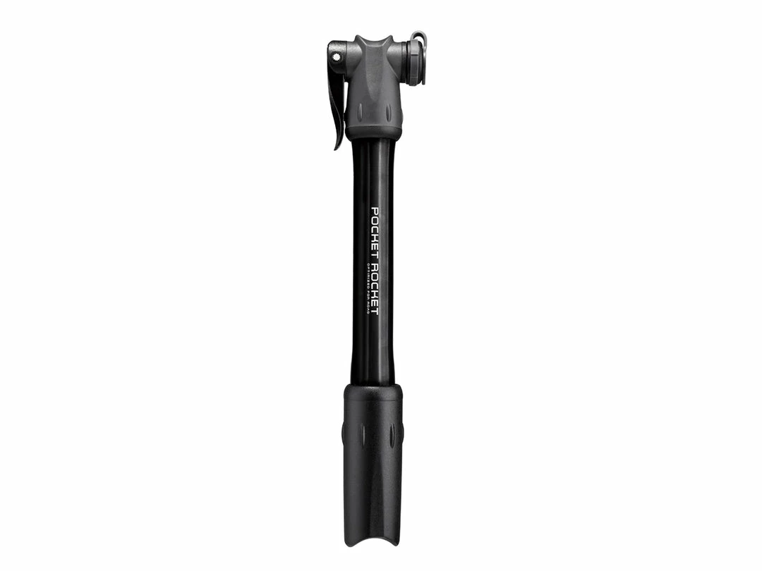 Topeak Pocket Rocket Mini Pump Black Handpumps 1 Topeak Pocket Rocket Mini Pump Black Handpumps