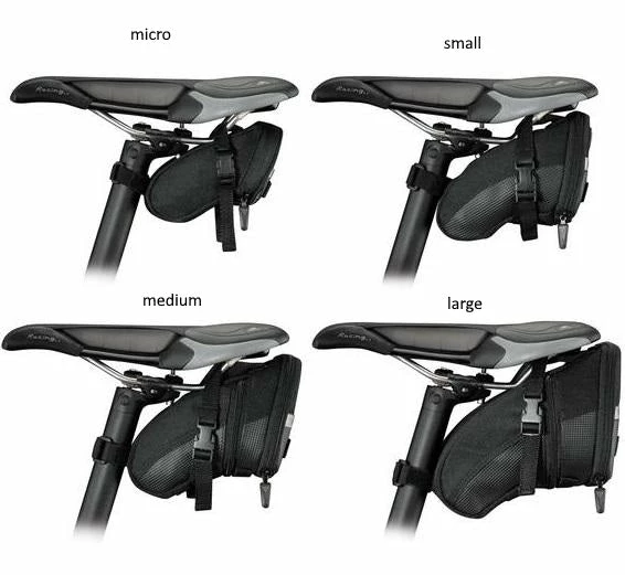 Topeak Aero Wedge Saddle Pack Micro 3 Topeak Aero Wedge Saddle Pack Micro