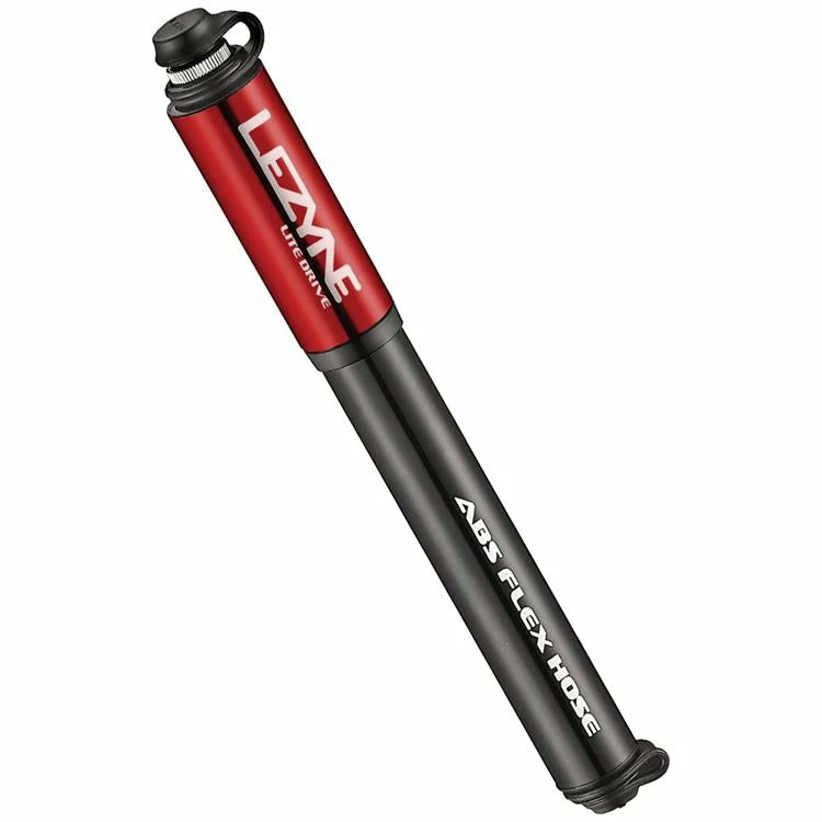 Lezyne Lite Drive Hand Pump Red 1 Lezyne Lite Drive Hand Pump Red