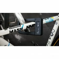 99bikes.co.nz Accessories ULAC Lock Tron-XD U-Lock Alu Fingerprint Activated 74mm X 128mm