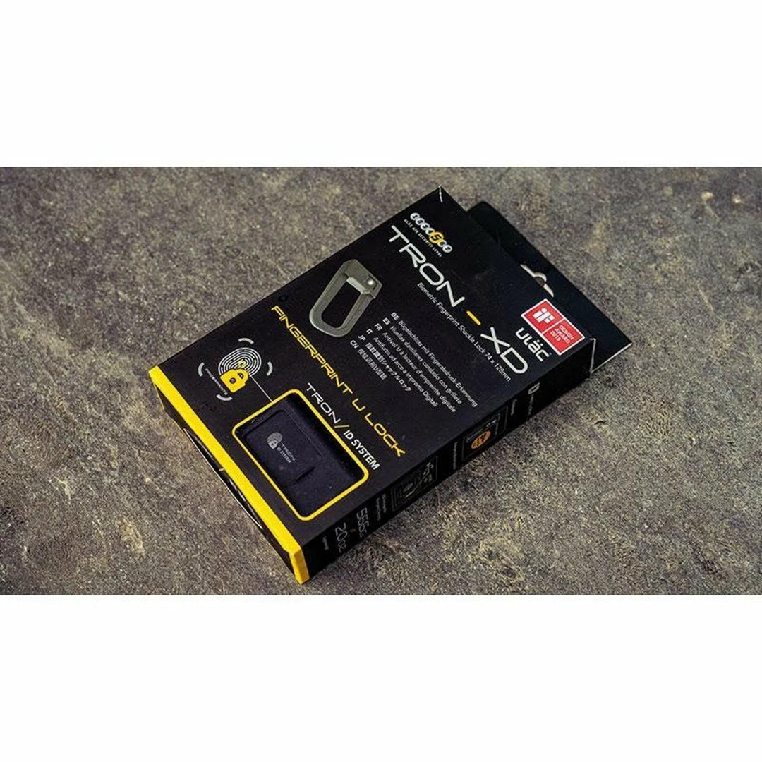 99bikes.co.nz Accessories ULAC Lock Tron-XD U-Lock Alu Fingerprint Activated 74mm X 128mm 8 99bikes.co.nz Accessories ULAC Lock Tron-XD U-Lock Alu Fingerprint Activated 74mm X 128mm