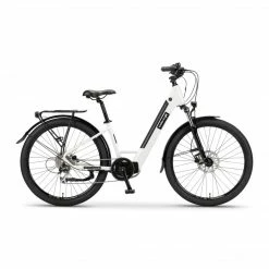 Velectrix Urban X Step-Through Electric Hybrid Bike 490Wh Battery White (2022) Bikes