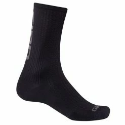 Apparel Giro HRC Hi-Rise Team Socks Black With Dark Shadow