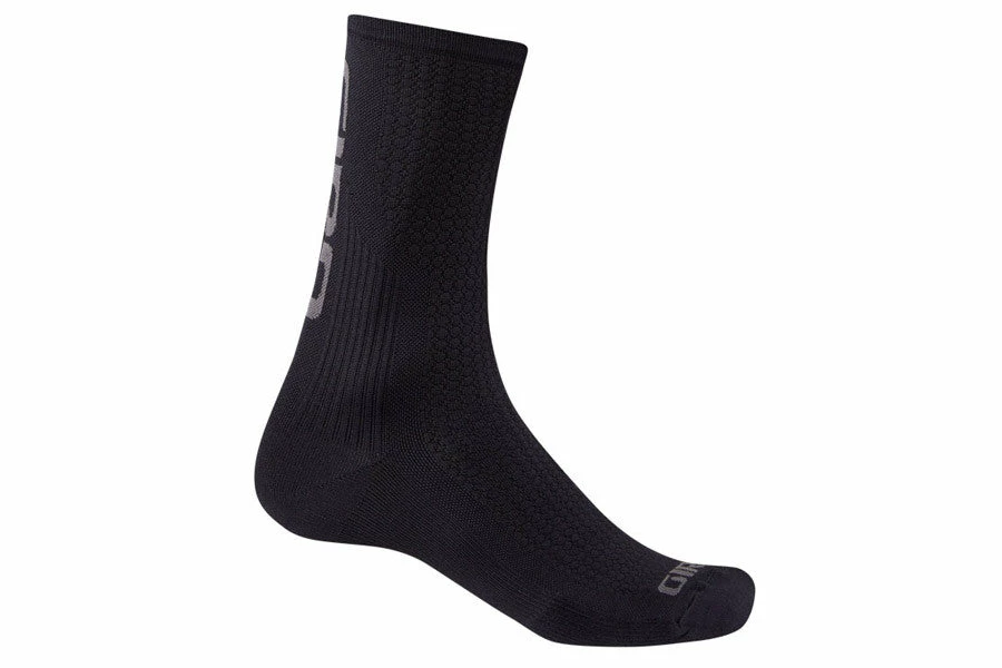 Apparel Giro HRC Hi-Rise Team Socks Black With Dark Shadow 1 Apparel Giro HRC Hi-Rise Team Socks Black With Dark Shadow