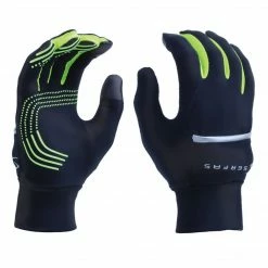 Serfas Gloves FF Hideaway W/Mitt Black MD Apparel