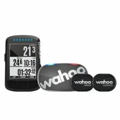 Wahoo ELEMNT Bolt Stealth GPS, Speed, Cadence & Heartrate Bundle Computers & Electrical