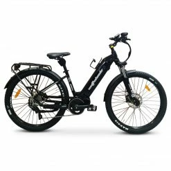 Bikes Watt Wheels Bighorn LS Electric Bike 672wh Battery Black/Silver