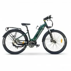 Watt Wheels Bighorn LS Electric Bike 672wh Battery British Racing Green Bikes