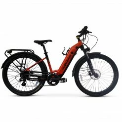 Bikes Watt Wheels Bighorn LS Hub Electric Bike 500Wh Battery Orange/Black