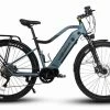 Bikes Watt Wheels Bighorn S Electric Hybrid Bike 672wh Battery Blue