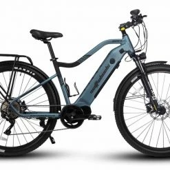 Bikes Watt Wheels Bighorn S Electric Hybrid Bike 672wh Battery Blue