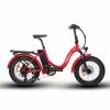 Bikes Watt Wheels Scout LS Folding Electric Bike 624wh Battery Gloss Red