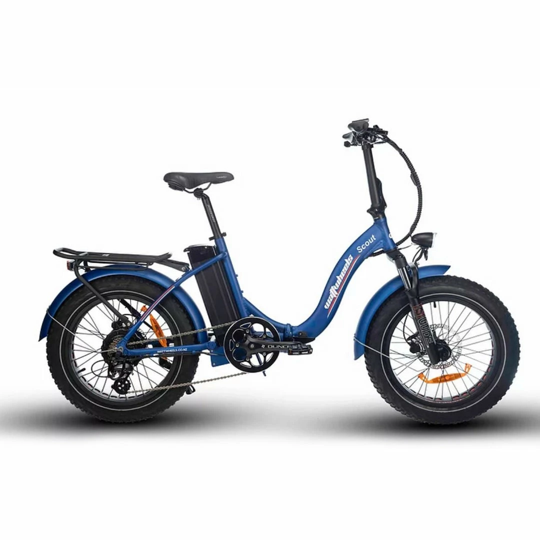 Watt Wheels Scout LS Folding Electric Bike 624wh Battery Matt Blue Bikes 1 Watt Wheels Scout LS Folding Electric Bike 624wh Battery Matt Blue Bikes