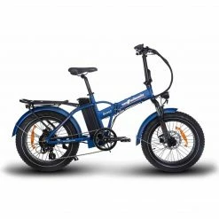 Watt Wheels Scout S Folding Electric Bike 624wh Battery Matt Blue Bikes