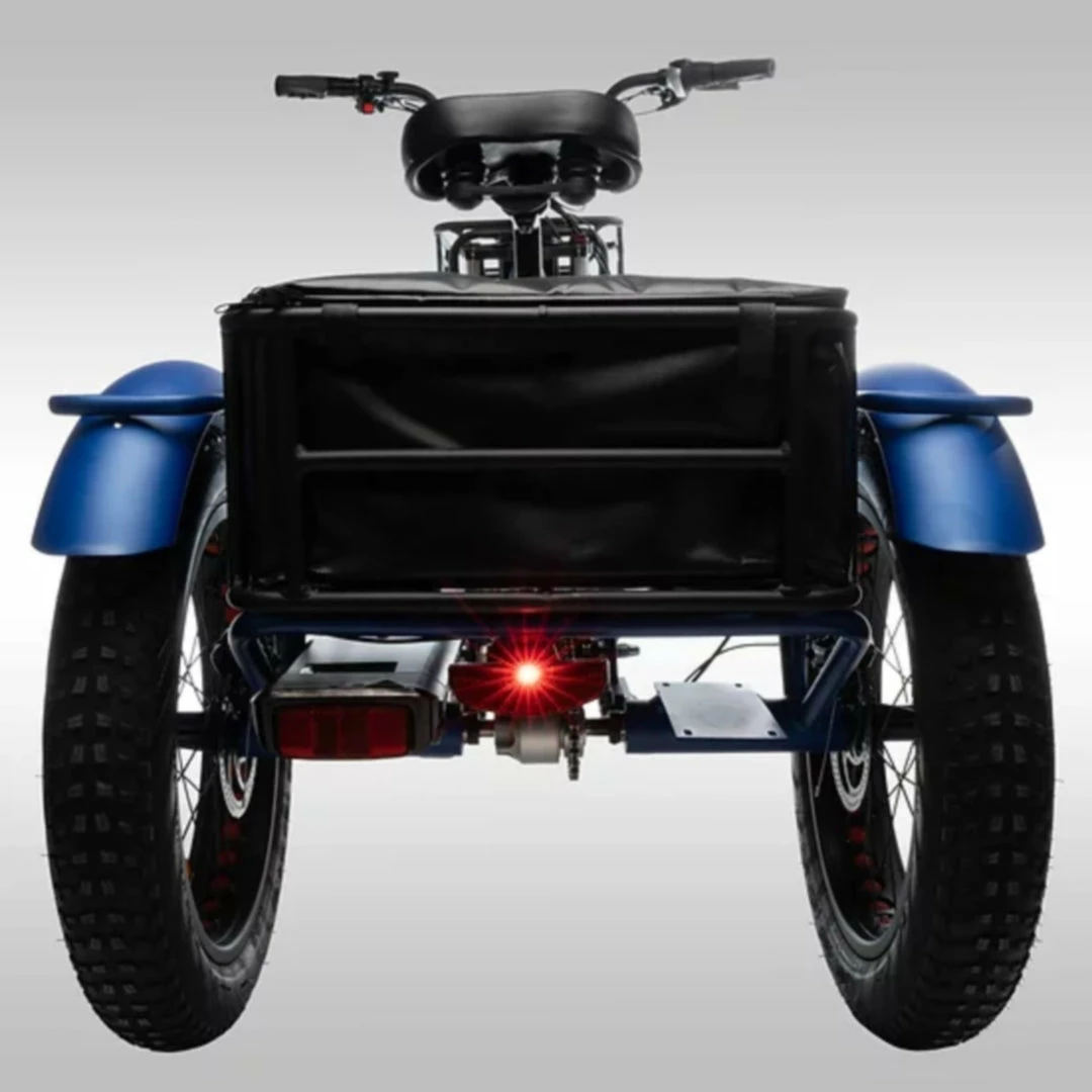 Watt Wheels XT Electric Trike Matt Blue Bikes 3 Watt Wheels XT Electric Trike Matt Blue Bikes