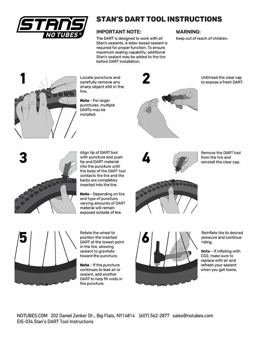 Stans Join The Tubeless Revolution Stan's Dart Tool 3 Stans Join The Tubeless Revolution Stan's Dart Tool