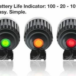 Bike Essentials Gemini Front Light Xera 950 Lumens 2 Cell Battery 9 Bike Essentials Gemini Front Light Xera 950 Lumens 2 Cell Battery