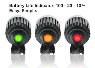 Bike Essentials Gemini Front Light Xera 950 Lumens 2 Cell Battery 5 Bike Essentials Gemini Front Light Xera 950 Lumens 2 Cell Battery