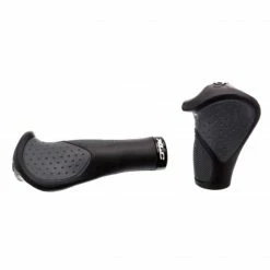 XLC GR-S22 Ergo Lock-On Grips Twist-Shift Grey/Black