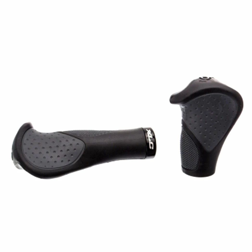XLC GR-S22 Ergo Lock-On Grips Twist-Shift Grey/Black 1 XLC GR-S22 Ergo Lock-On Grips Twist-Shift Grey/Black