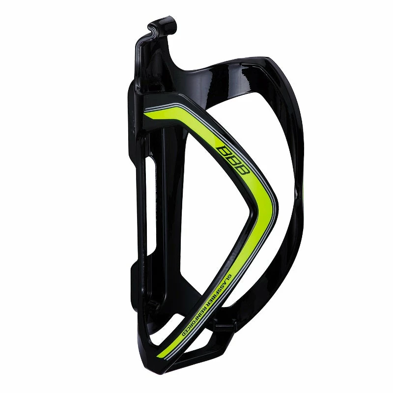 BBB FlexCage Bottle Holder Black With Neon Yellow 1 BBB FlexCage Bottle Holder Black With Neon Yellow