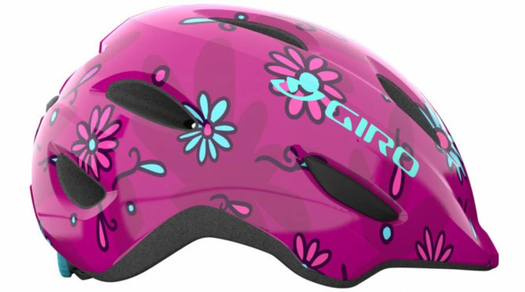 Helmets Giro Scamp Kids Helmet Pink Street Sugar Daises 2 Helmets Giro Scamp Kids Helmet Pink Street Sugar Daises