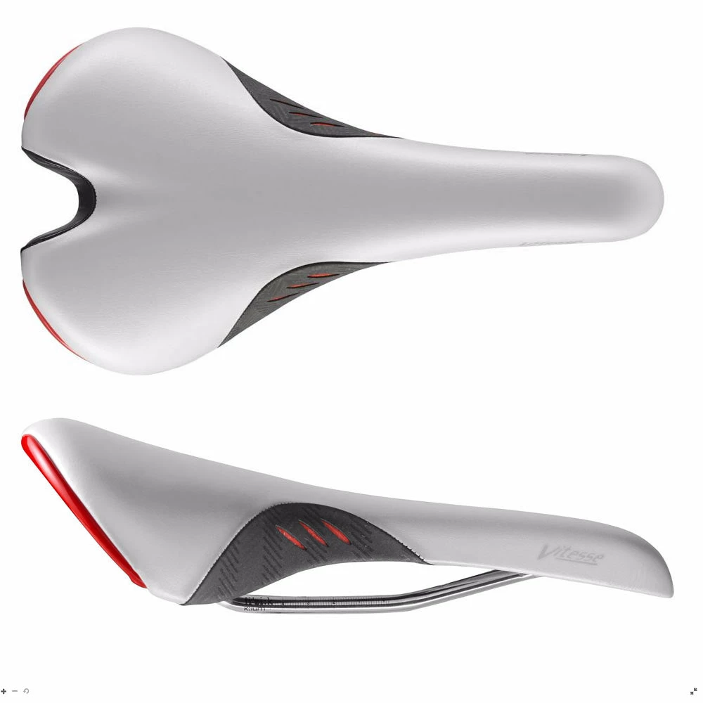 Fizik Saddle WMN Vitesse -P White/Bk/Rd 1 Fizik Saddle WMN Vitesse -P White/Bk/Rd