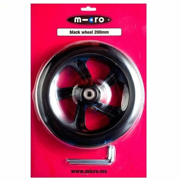 Micro 200mm Wheel W/ Bearing/Spacer Scooters 1 Micro 200mm Wheel W/ Bearing/Spacer Scooters