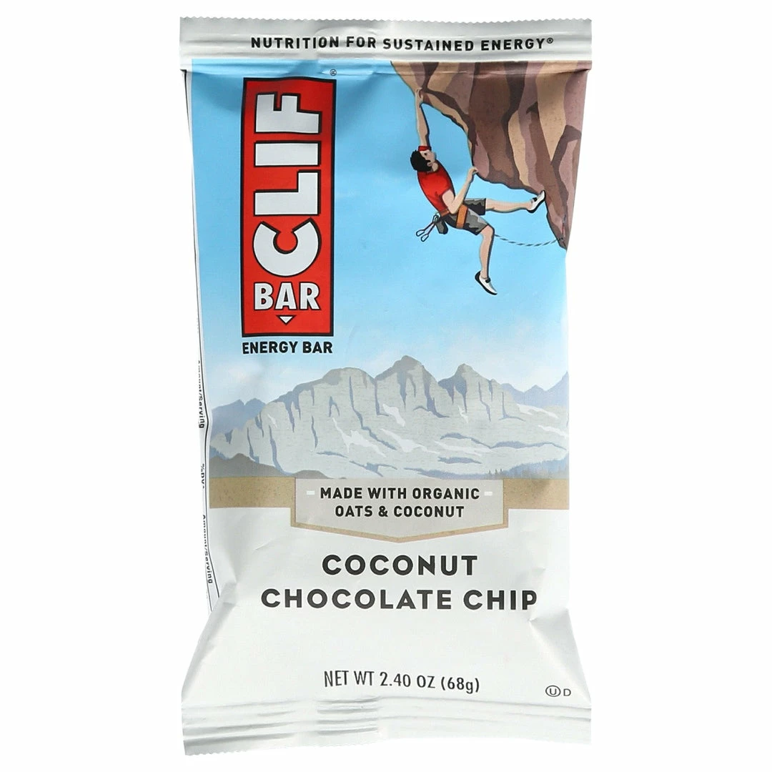 Clif Bar Coconut Chocolate Chip Accessories 1 Clif Bar Coconut Chocolate Chip Accessories