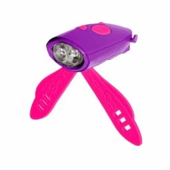 Accessories Mini Hornit Kids Bike Light And Horn Purple With Pink