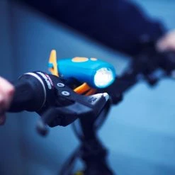 Accessories Mini Hornit Kids Bike Light And Horn Purple With Pink