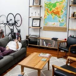 Storage Solutions CLUG Bike Storage Hanger Roadie White/Orange