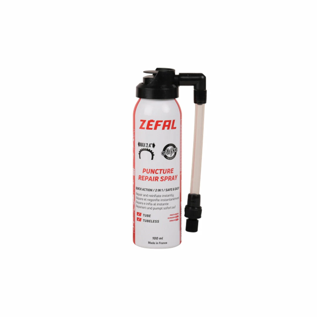 Join The Tubeless Revolution Zefal Puncture Repair Spray 100ml 1 Join The Tubeless Revolution Zefal Puncture Repair Spray 100ml