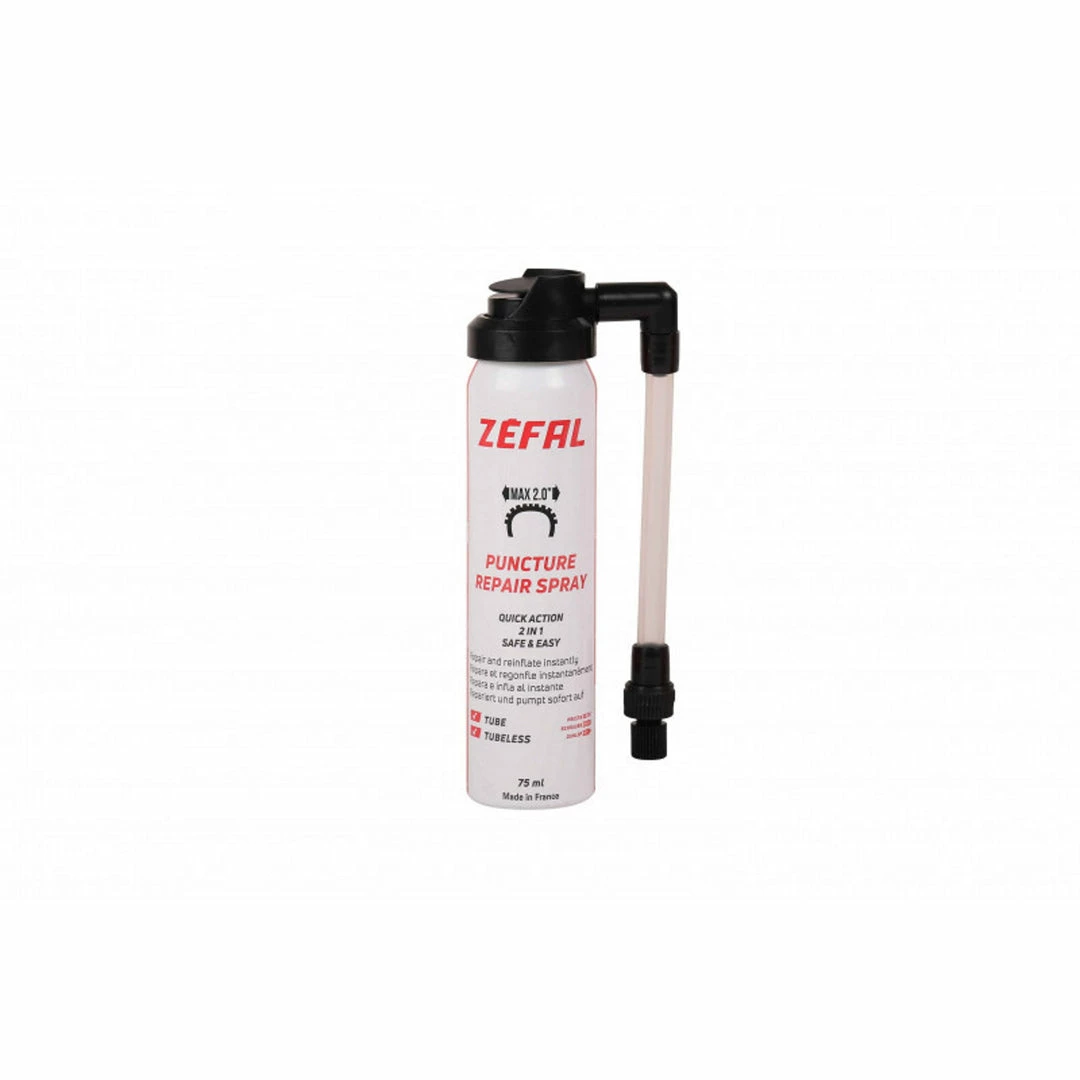 Join The Tubeless Revolution Zefal Puncture Repair Spray 75ml 1 Join The Tubeless Revolution Zefal Puncture Repair Spray 75ml