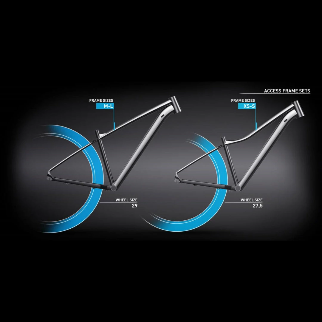 Cube Access WS Women’s Hardtail Mountain Bike Black 'n' Blue (2022) 3 Cube Access WS Women’s Hardtail Mountain Bike Black 'n' Blue (2022)
