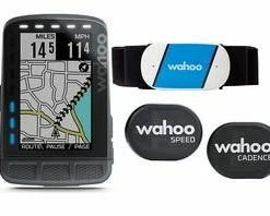 Wahoo ELEMNT Roam GPS, Speed, Cadence & Heartrate Bundle